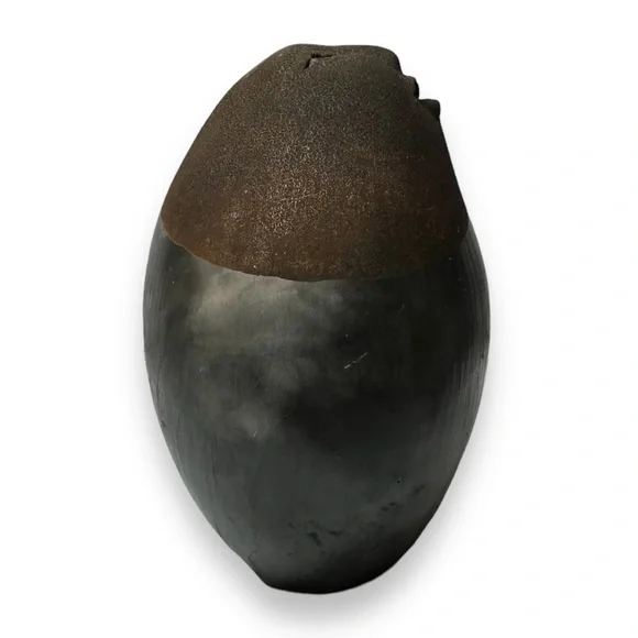 Ceramic Raku Deva Spirit Rattle - Picture 3 of 14